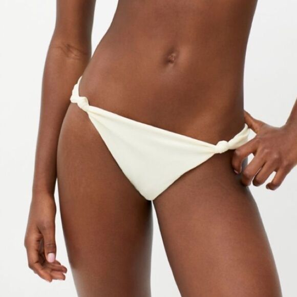 NEW Out From Under UO Urban Outfitters Sorelle Black Cream Twist Bikini Set of 2 - Picture 4 of 6